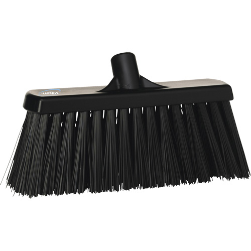 Balai-brosse robuste, Crins Ferme, 13", Polyester, Noir Distribution Industrielle GC