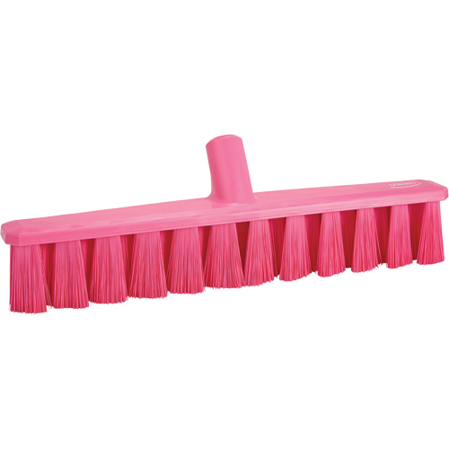 UST Push Broom, Medium Bristles, 15-1/4", Polyester, Pink Distribution Industrielle GC