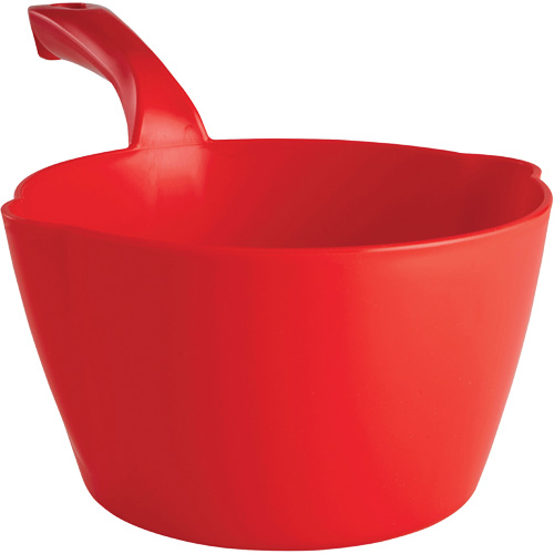 Round Bowl Scoop, Plastic, Red, 64 oz. Distribution Industrielle GC