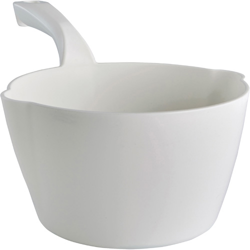 Pelle &agrave; main ronde, Plastique, Blanc, 64 oz Distribution Industrielle GC