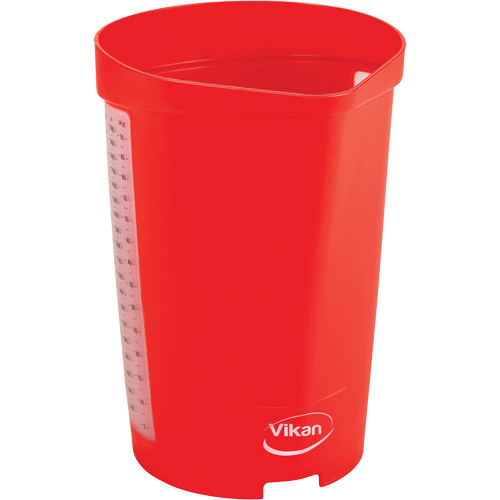 Measuring Jug, Plastic, Red, 65 oz. Distribution Industrielle GC