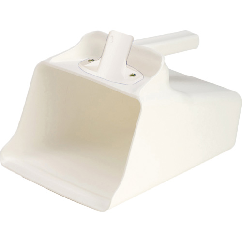 Grande pelle &agrave; main &agrave; puiser, Plastique, Blanc, 128 oz. Distribution Industrielle GC
