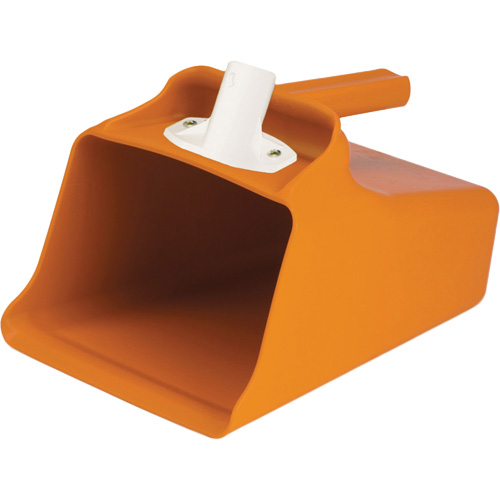 Grande pelle &agrave; main &agrave; puiser, Plastique, Orange, 128 oz. Distribution Industrielle GC