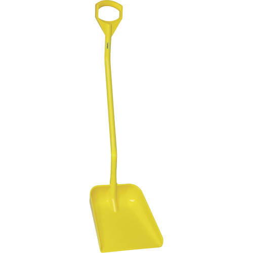Pelle ergonomique &agrave; grande lame, Longueur de 51", Plastique, Jaune Distribution Industrielle GC
