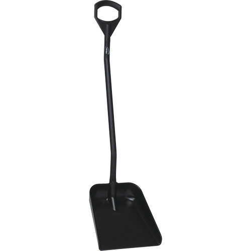 Pelle ergonomique &agrave; grande lame, Longueur de 51", Plastique, Noir Distribution Industrielle GC