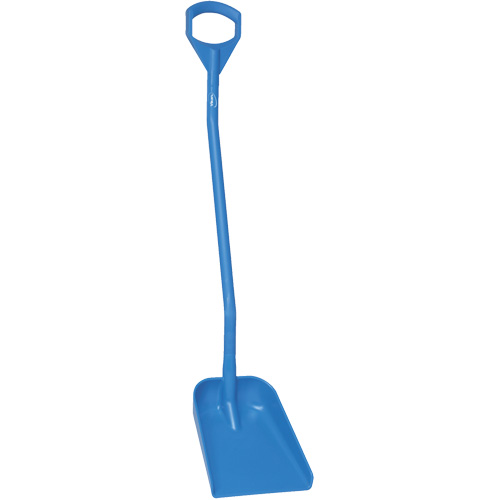 Pelle ergonomique &agrave; petite lame, Longueur de 50", Plastique, Bleu Distribution Industrielle GC