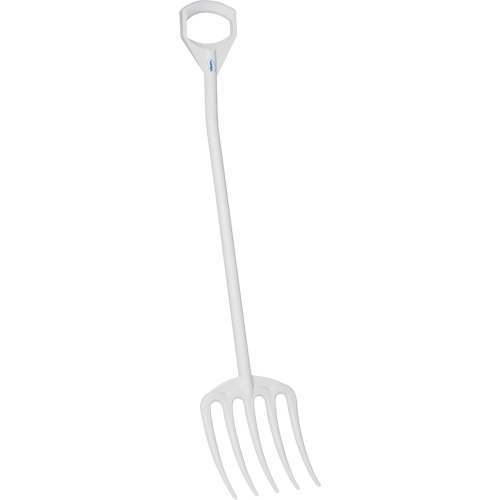 Hygienic Fork, 49" Length, Plastic, White Distribution Industrielle GC