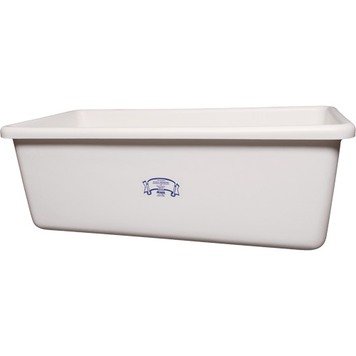 Transport Storage Tub, Plastic, White Distribution Industrielle GC