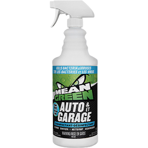 D&eacute;sinfectant pour lautomobile et le garage Mean Green, 1,18 L, Bouteille &agrave; g&acirc;chette Distribution Industrielle GC