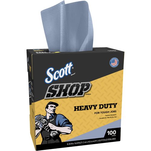 Shop Towels, Heavy-Duty, 16-4/5" L x 8-1/3" W Distribution Industrielle GC