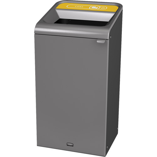Conteneur pour d&eacute;chets de bidon Configure, Vrac/Bord de rue/De bureau, Acier, 23 gal. US Distribution Industrielle GC
