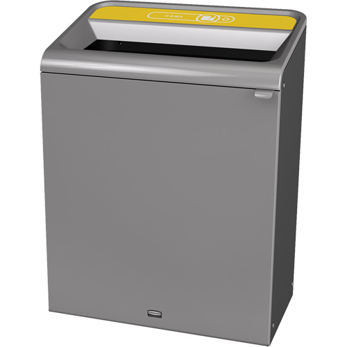 Conteneur pour d&eacute;chets de bidon Configure, Vrac/Bord de rue/De bureau, Acier, 45 gal. US Distribution Industrielle GC