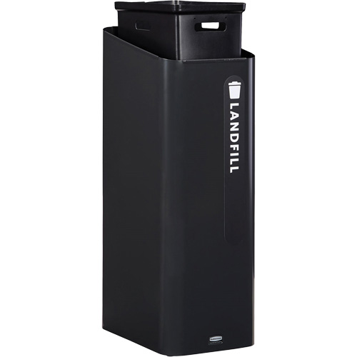 Bac d'ordures destin&eacute;s &agrave; l'enfouissement Sustain, Plastique/Acier, 15 gal. US Distribution Industrielle GC