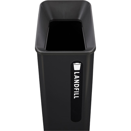 Bac d'ordures destin&eacute;s &agrave; l'enfouissement Sustain, Plastique/Acier, 15 gal. US Distribution Industrielle GC