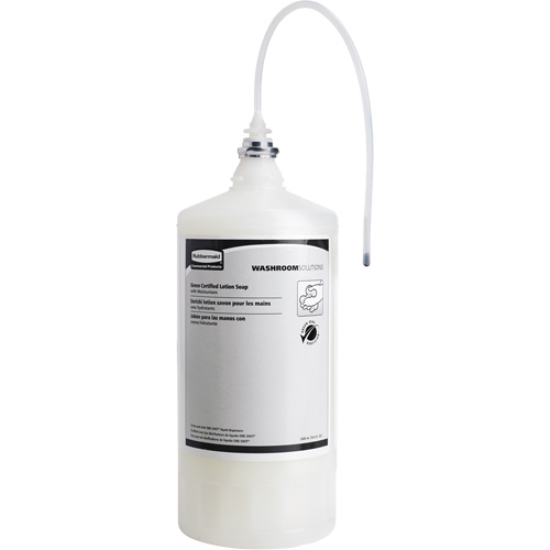 Recharge de savon liquide homologu&eacute; Green Seal, Cr&egrave;me, 1600 ml, Parfum&eacute; Distribution Industrielle GC