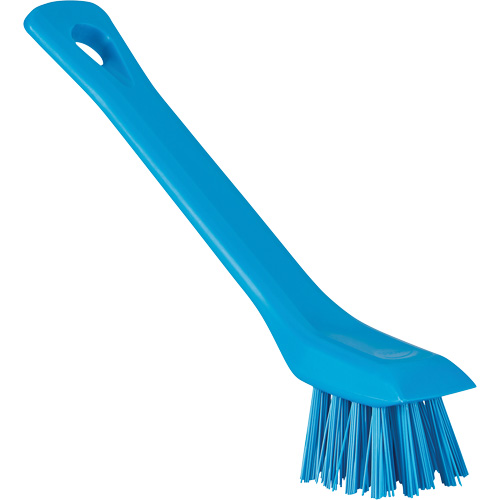 Brush with Scraping Edge, Stiff Bristles, 6" Long, Blue Distribution Industrielle GC