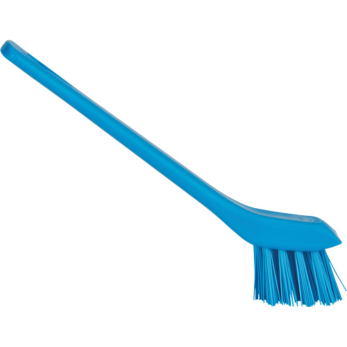 Brush with Scraping Edge, Stiff Bristles, 6" Long, Blue Distribution Industrielle GC