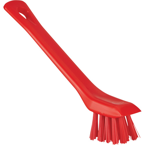Brush with Scraping Edge, Stiff Bristles, 6" Long, Red Distribution Industrielle GC