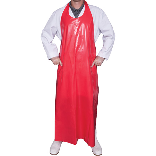 Top Dog 6 Mil. Apron, Polyurethane, 50" L x Red Distribution Industrielle GC