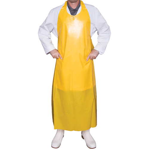Top Dog 8 Mil. Apron, Polyurethane, 45" L x Yellow Distribution Industrielle GC