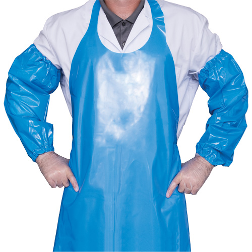 Manchettes Top Dog, 18", Polyur&eacute;thane, Bleu Distribution Industrielle GC