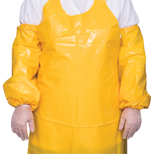 Manchettes Top Dog, 18", Polyur&eacute;thane, Jaune Distribution Industrielle GC