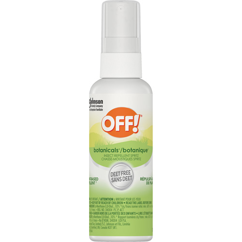 R&eacute;pulsif &agrave; insectes Botanicals Off!, Sans DEET, Vaporisateur, 118 ml Distribution Industrielle GC