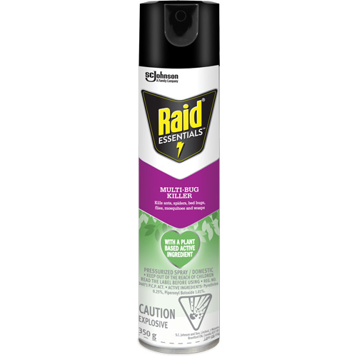 Insecticide polyvalent Essentials Raid, 350 g, Canette a&eacute;rosol Distribution Industrielle GC