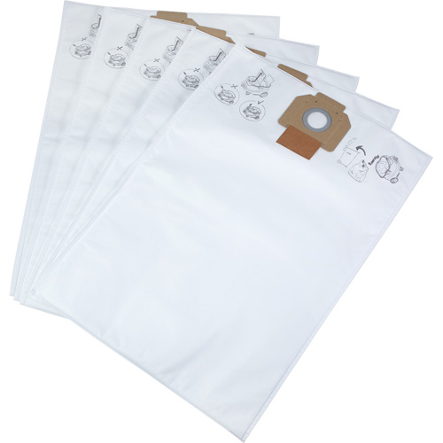 Sacs &agrave; poussi&egrave;re molletonn&eacute;s, 8 gal. US Distribution Industrielle GC