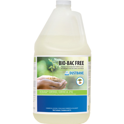 Bio-Bac Free Multi-Purpose Cleaner, 4 L Distribution Industrielle GC