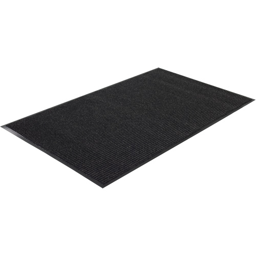 Tapis &agrave; nervures doubles, Essuie-pieds/grattoir, 2' x 3' x 1/4", Charbon Distribution Industrielle GC