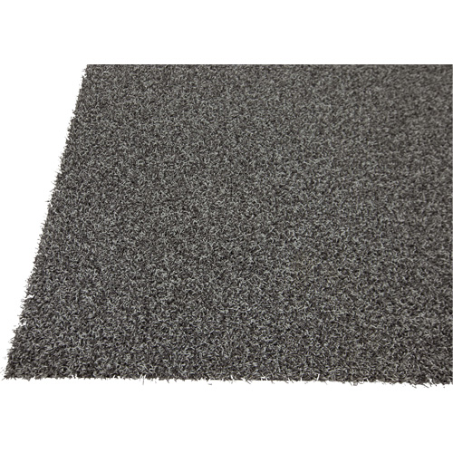Tapis dint&eacute;rieur/ext&eacute;rieur Tundra, Latex/Polypropyl&egrave;ne, Grattoir Type, Motif Velours touffet&eacute;, 3-1/2' x 6', Gris Distribution Industrielle GC