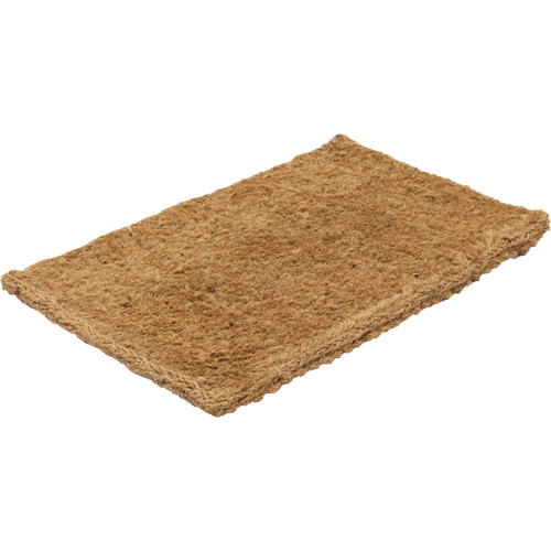 Tapis coco int&eacute;rieur/ext&eacute;rieur, Grattoir, 1-1/2' x 2-1/2' x 1-3/8", Naturel Distribution Industrielle GC