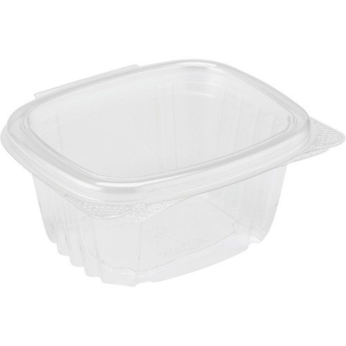 Contenant pour charcuterie avec couvercle &agrave; charni&egrave;re, Plastique Distribution Industrielle GC