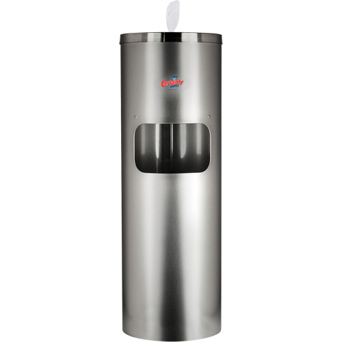 Stainless Steel Wipes Floor Stand Distribution Industrielle GC