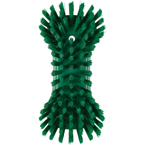 Brosse &agrave; main, Soies Tr&egrave;s ferme, Longueur de 9-1/10", Vert Distribution Industrielle GC