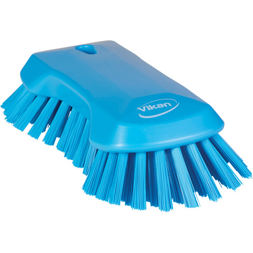 Hand Brush, Extra Stiff Bristles, 9-1/10" Long, Blue Distribution Industrielle GC