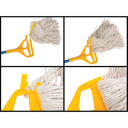 Poign&eacute;e avec agrafe, Fibre de verre/Plastique, Pointe Barri&egrave;re ouverte, 60" lo Distribution Industrielle GC