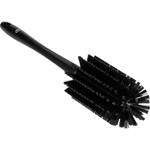Medium Brush with Handle, Stiff Bristles, 17" Long, Black Distribution Industrielle GC