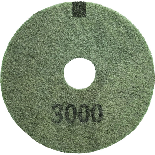 Tampon pour planchers, grain 3000, 20", &agrave; r&eacute;curer/D&eacute;capant, Noir Distribution Industrielle GC