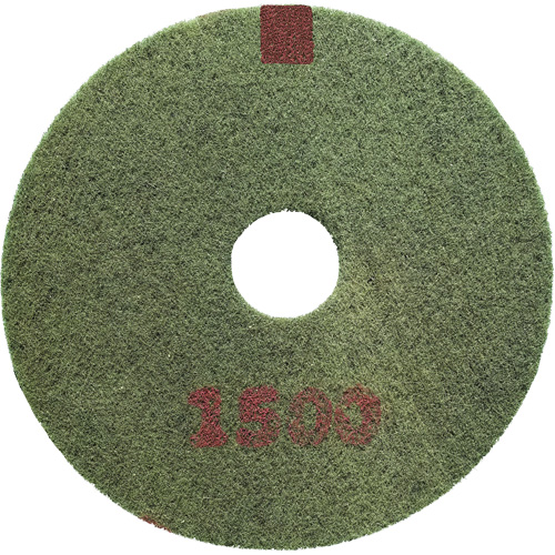 Tampon pour planchers, grain 1500, 20", &agrave; r&eacute;curer/D&eacute;capant, Rouge Distribution Industrielle GC