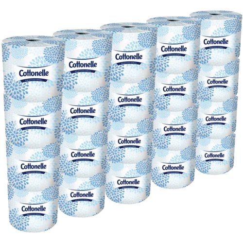 Papier hygi&eacute;nique professionnel Cottonelle, 2 Pli, 451 Feuilles/Rouleu, Blanc Distribution Industrielle GC