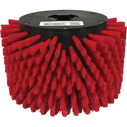 Red Stair Cleaning Brush Distribution Industrielle GC