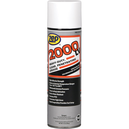 2000 LV Lubricant, Aerosol Can Distribution Industrielle GC