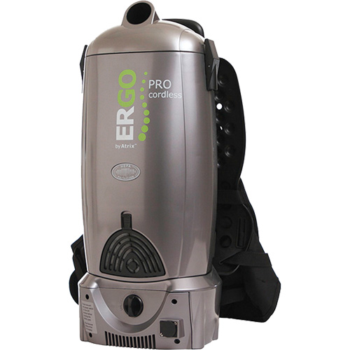 Aspirateur dorsal sans fil Ergo Pro, 2 gal. US (7,57 litres) Distribution Industrielle GC