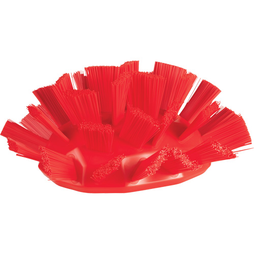 Brosse UST pour cuves, Soies Ferme, Longueur de 7-1/2", Rouge Distribution Industrielle GC