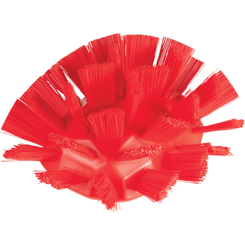 Brosse UST pour cuves, Soies Ferme, Longueur de 7-1/2", Rouge Distribution Industrielle GC