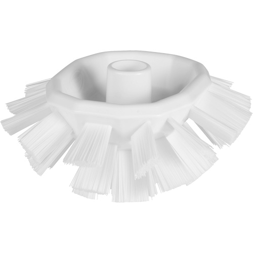 Brosse UST pour cuves, Soies Ferme, Longueur de 7-1/2", Blanc Distribution Industrielle GC