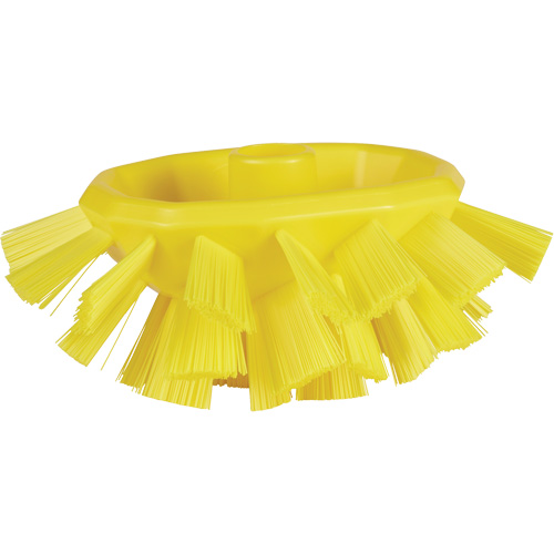 Brosse UST pour cuves, Soies Ferme, Longueur de 7-1/2", Jaune Distribution Industrielle GC
