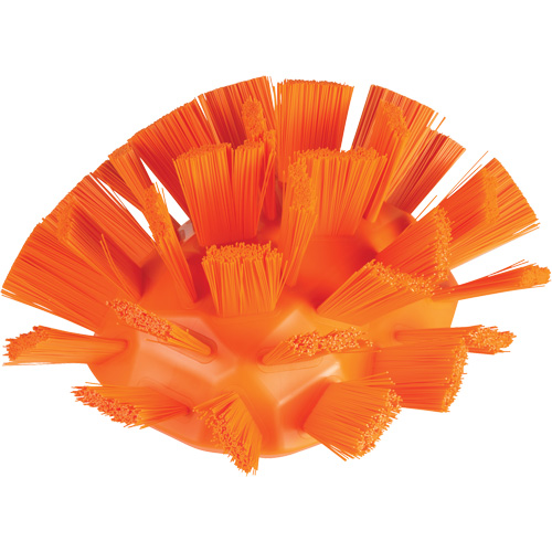 Brosse UST pour cuves, Soies Ferme, Longueur de 7-1/2", Orange Distribution Industrielle GC